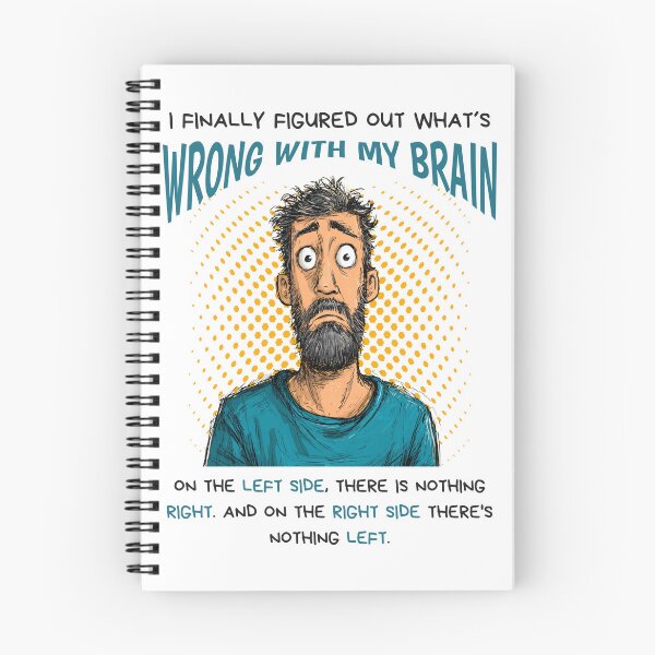 Item preview, Brain Joke Funny Tee designed and sold by Sketch-Shack.