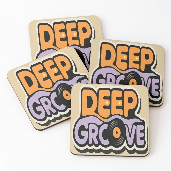 Item preview, Deep Groove Vinyl – Retro House Music DJ designed and sold by |TRSSHOP|.