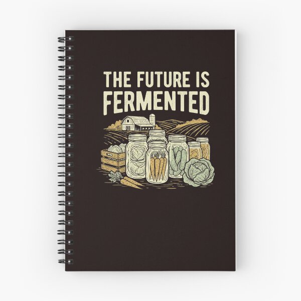 Item preview, The future is fermented Farm to table Ferment Fermenting Vegetables Farmers Markets Fermentation Food Sustainability  designed and sold by soflanicole.