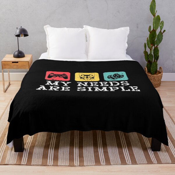 Item preview, My Needs Are Simple Cats Gaming Cookies Funny  designed and sold by FGTV2021.