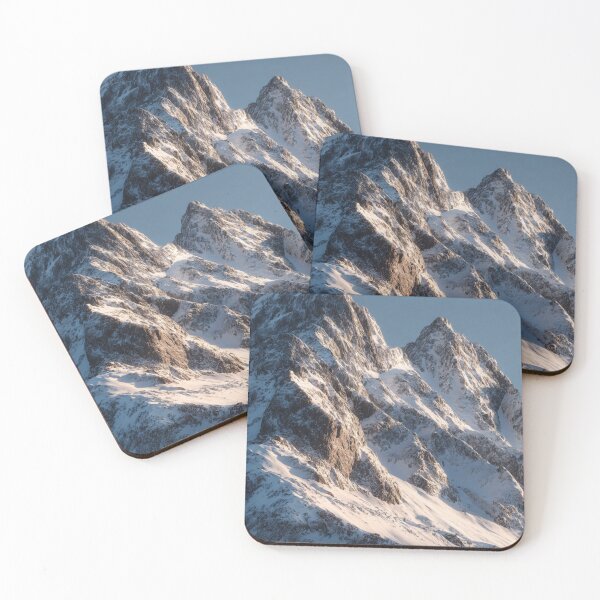 Item preview, Winter Mountains Landscape designed and sold by NicolasGlowArt.