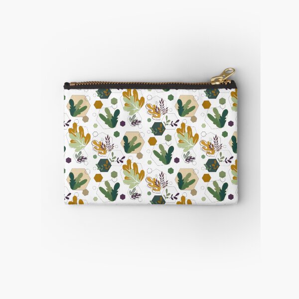 Item preview, Modern Botanical Hexagon Pattern for Plant Lovers designed and sold by Vibria Pattern Studio.