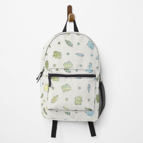 Item preview, Spring Breeze: Green and Cyan Leaf Pattern designed and sold by Nekogobido.
