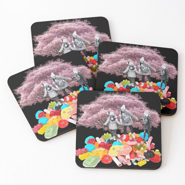 Item preview, Family Candy Ice Skating Collage Vintage Mix Black designed and sold by AnimaliaStar.