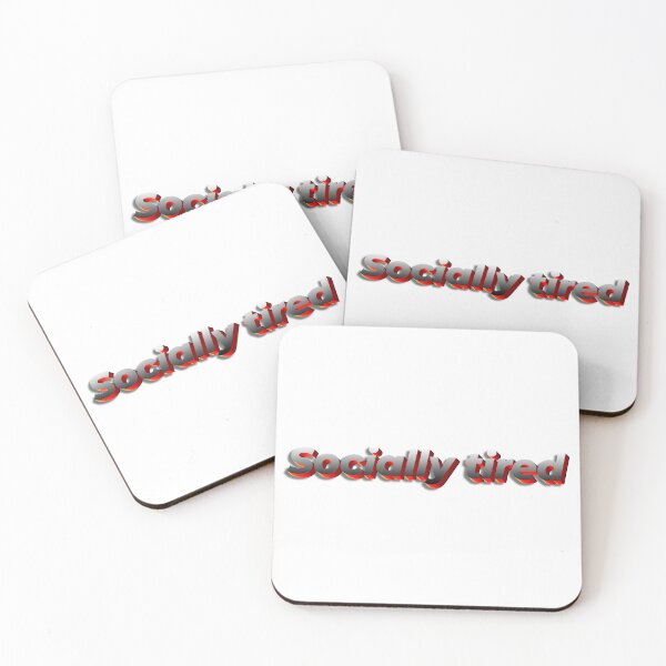 Item preview, Socially tired designed and sold by TurtleStorePT.