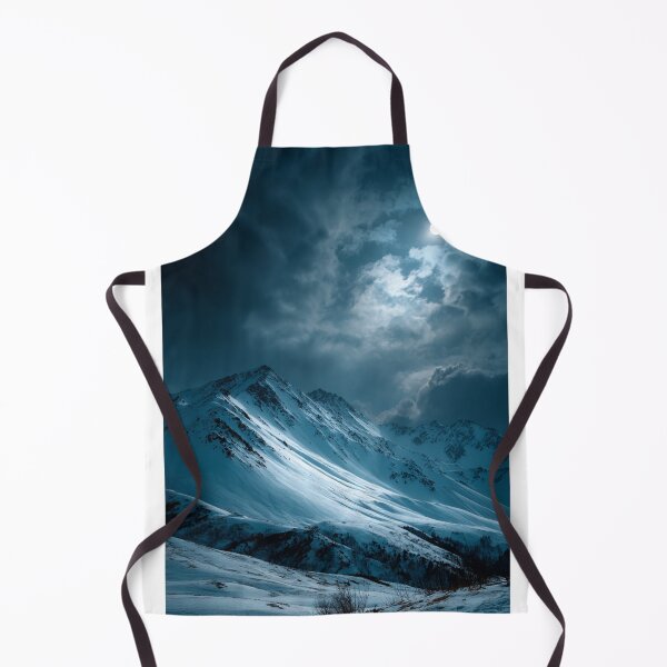 Item preview, Night Mountains Landscape designed and sold by NicolasGlowArt.