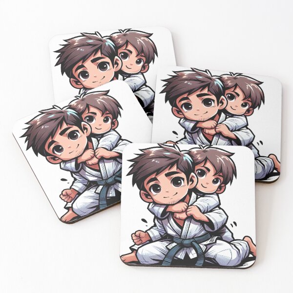 Item preview, Kids BJJ Chibi — Cute Kimono Brazilian Jiu-Jitsu designed and sold by CLC54.