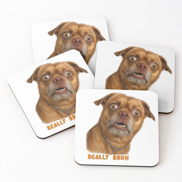 Item preview, Funny Really Bruh Dog   designed and sold by TeeARTHY.