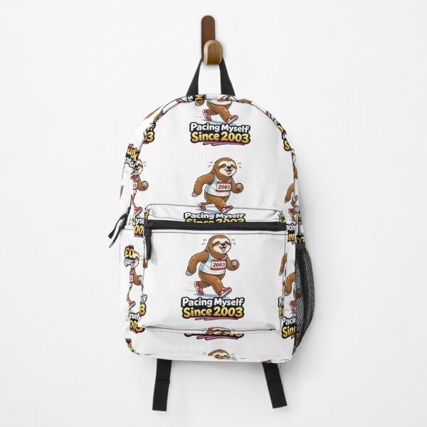 Item preview, Funny Sloth Running Meme – Pacing Myself Since 2003 designed and sold by Gentlestate.