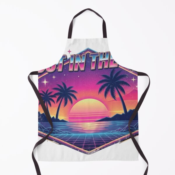 Item preview, Retro Synthwave Sunset | "Lost in the 80s" Vintage Aesthetic designed and sold by NikieesCreation.