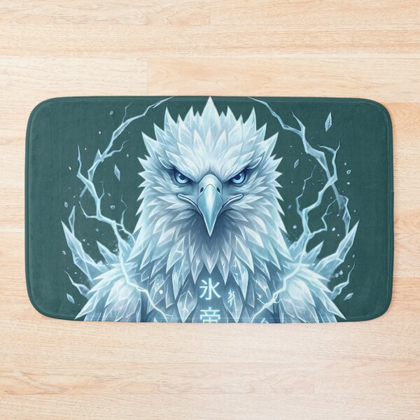Item preview, Ice Crystal Eagle Spirit with Japanese Kanji designed and sold by WalterAdd.