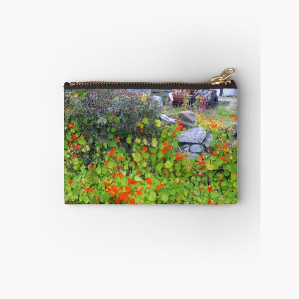 Item preview, Stone Walls And Nasturtiums designed and sold by Fara.