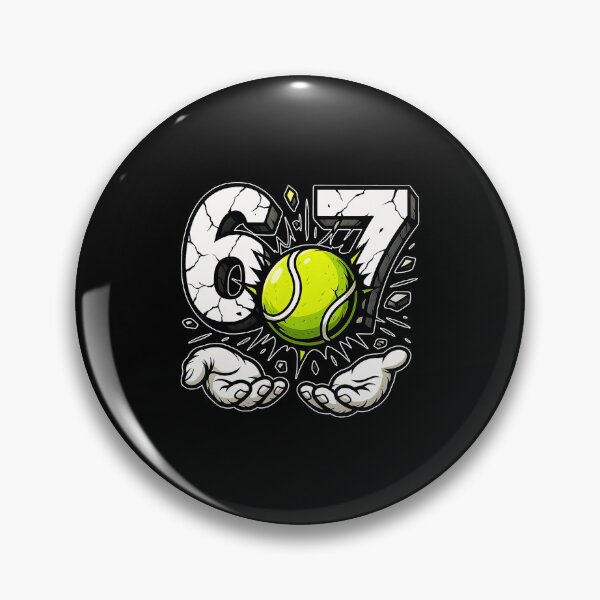 Item preview, 67 Tennis Birthday Ball Smash  designed and sold by WayTBeenkenArt.