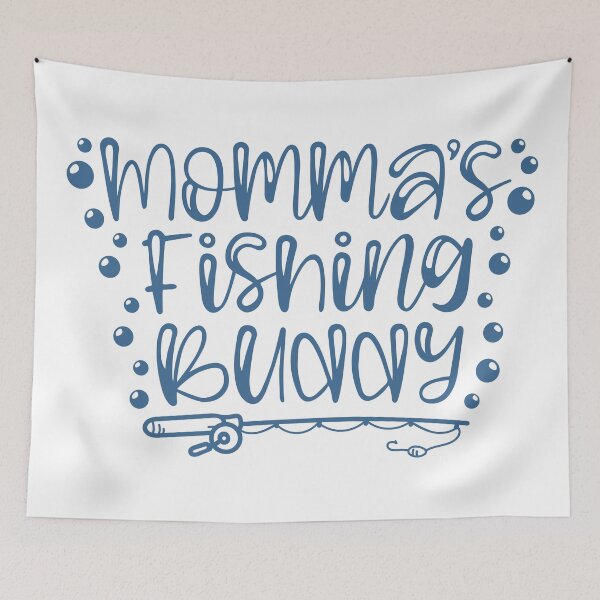 Item preview, Mommas Fishing Buddy designed and sold by Texas Southern Studio.