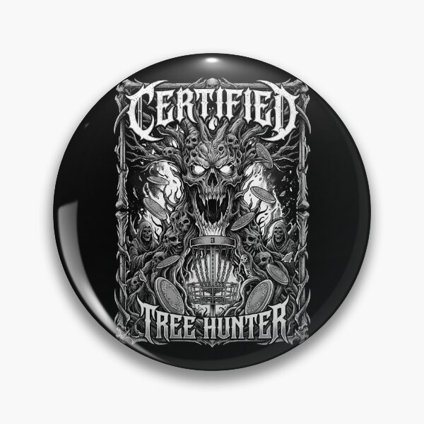 Item preview, Funny Disc Golf Player Certified Gothic Guardian Tree Hunter designed and sold by GrandeDuc.