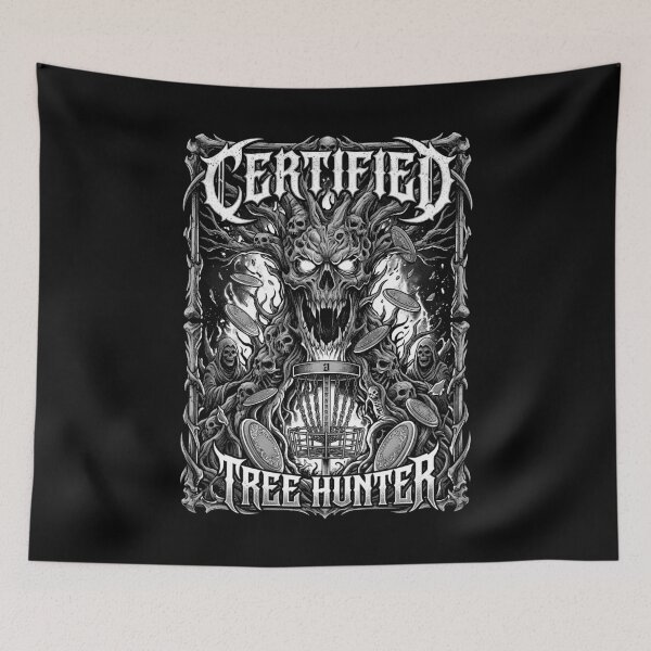 Item preview, Funny Disc Golf Player Certified Gothic Guardian Tree Hunter designed and sold by GrandeDuc.