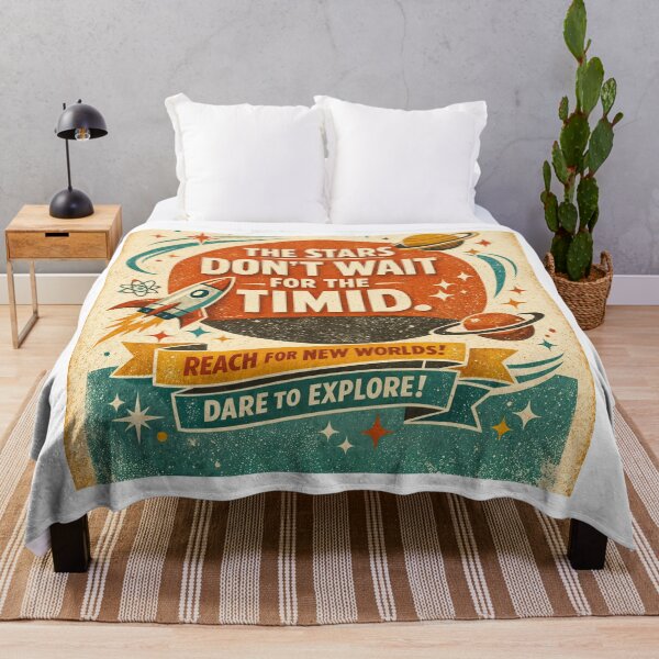 Item preview, Reach for New Worlds – Cosmic Adventure designed and sold by ForeverPrintsOK.