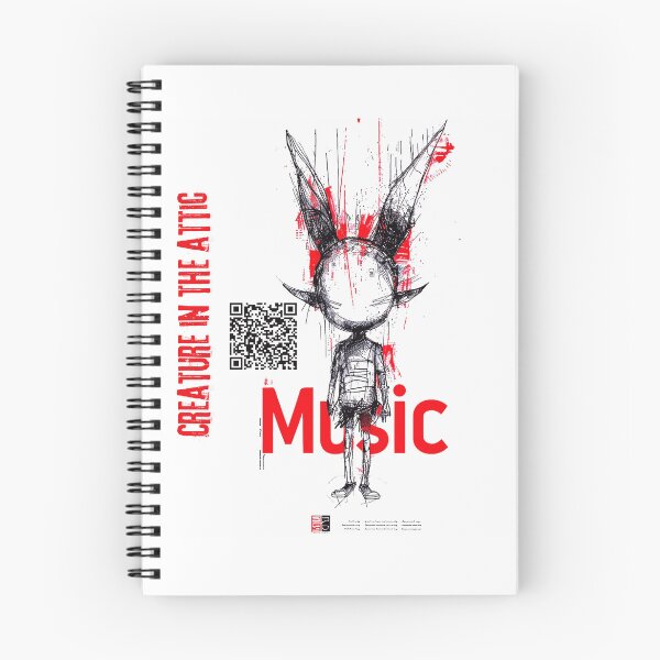 Item preview, qr code music designed and sold by ArtbyJustis.