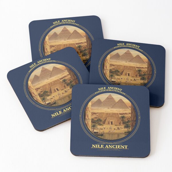 Item preview, Ancient Egypt Pyramids Nile Civilization Art  designed and sold by NileAncient.