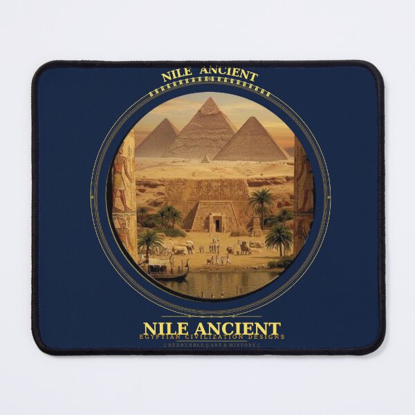 Item preview, Ancient Egypt Pyramids Nile Civilization Art  designed and sold by NileAncient.