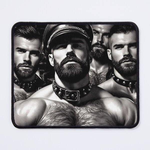 Item preview, Gay Leather Bear Masters Defiant Currency Gay Pride Graphic Design designed and sold by ItsAKinkThing.