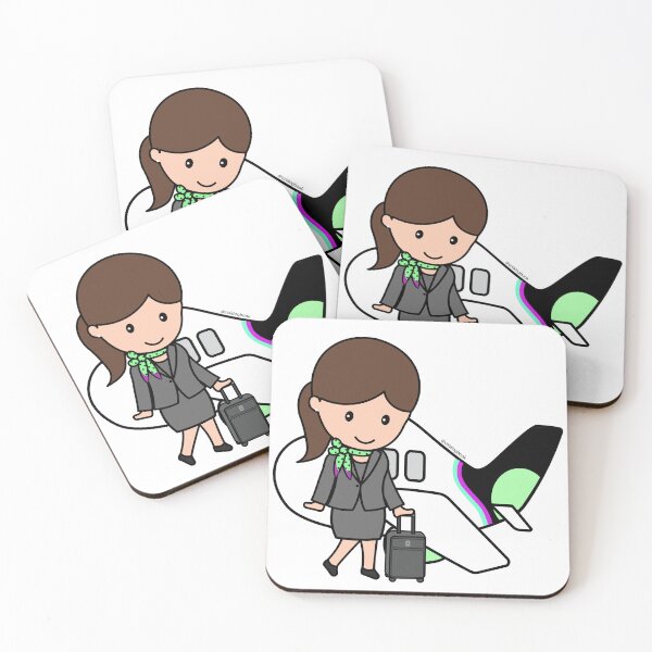 Item preview, Flair Flygirl designed and sold by Colalogbook.