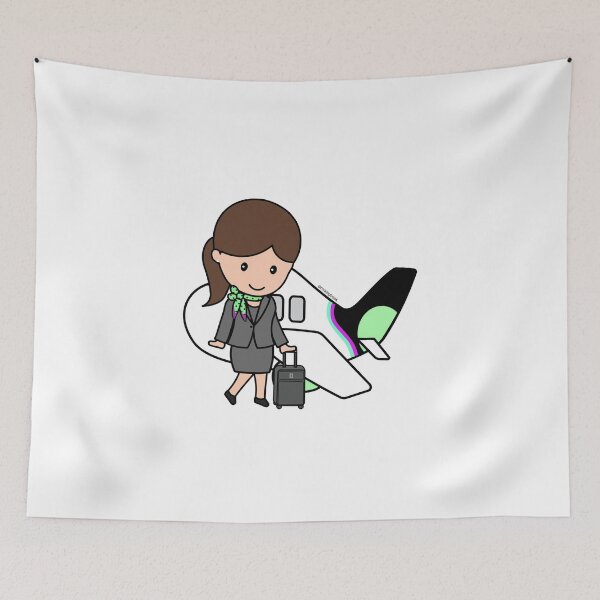 Item preview, Flair Flygirl designed and sold by Colalogbook.