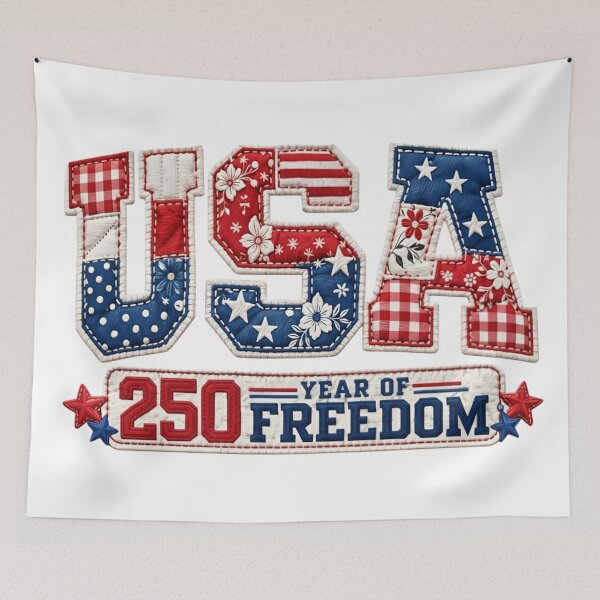 Item preview, USA 250 Year Of Freedom, America 1776–2026, Patriotic USA 250, July 4th designed and sold by toongstudio.