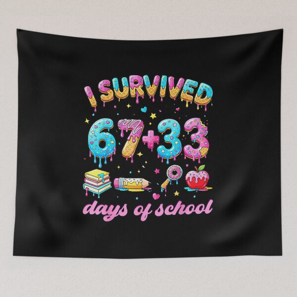 Item preview, I Survived 6th Grade Funny School Countdown Drip Style designed and sold by gladysenglish.