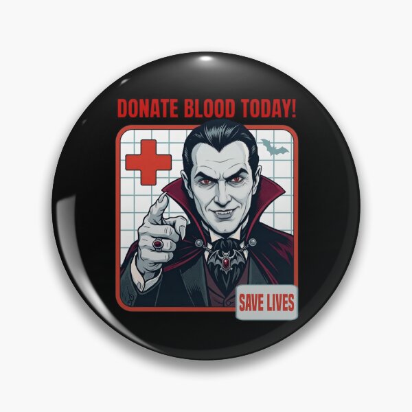 Item preview, Vampire Blood Donation – Dark Humor designed and sold by SidTastic .