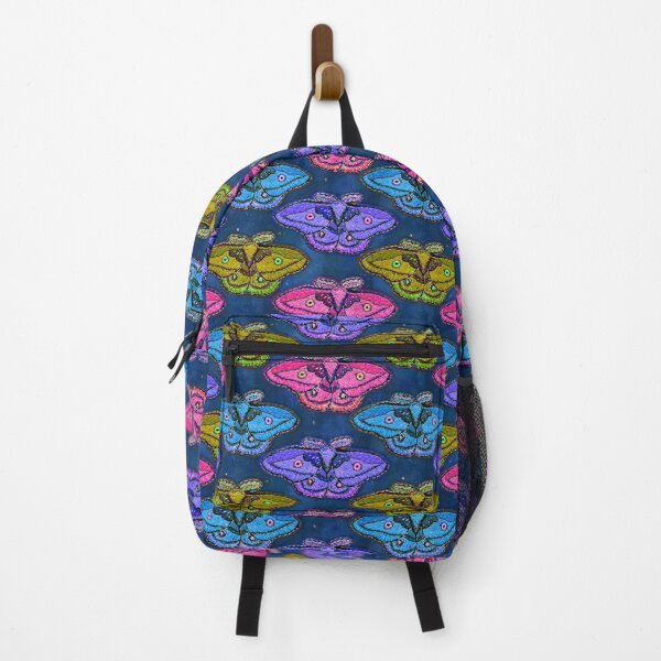 Item preview, Embroidered moths on denim designed and sold by beesocks.