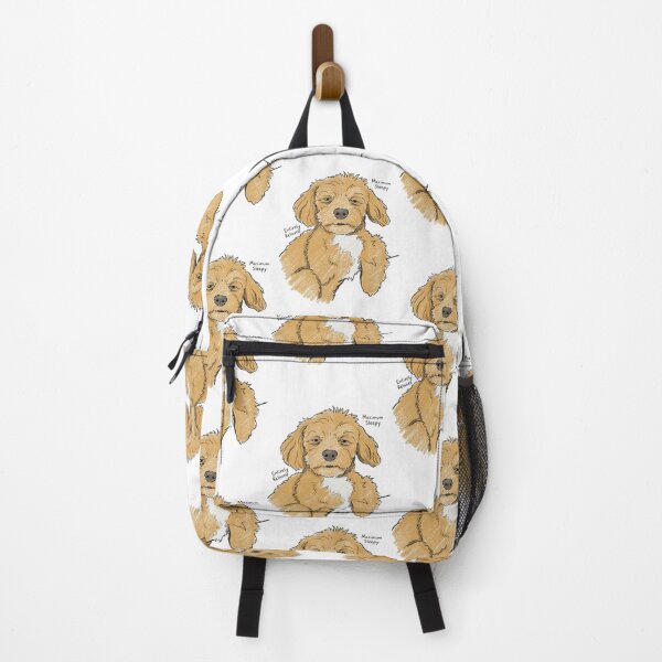 Item preview, Vintage Sketch Maximum Sleepy Maltipoo Dog designed and sold by Flying Doggo.