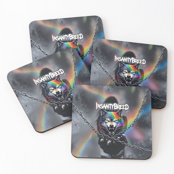 Item preview, INSANITY BREED // RAINBOW FURY WOLF designed and sold by INSANITYBREED.