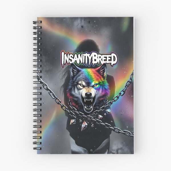 Aperçu de l'œuvre INSANITY BREED // RAINBOW FURY WOLF créée et vendue par INSANITYBREED.
