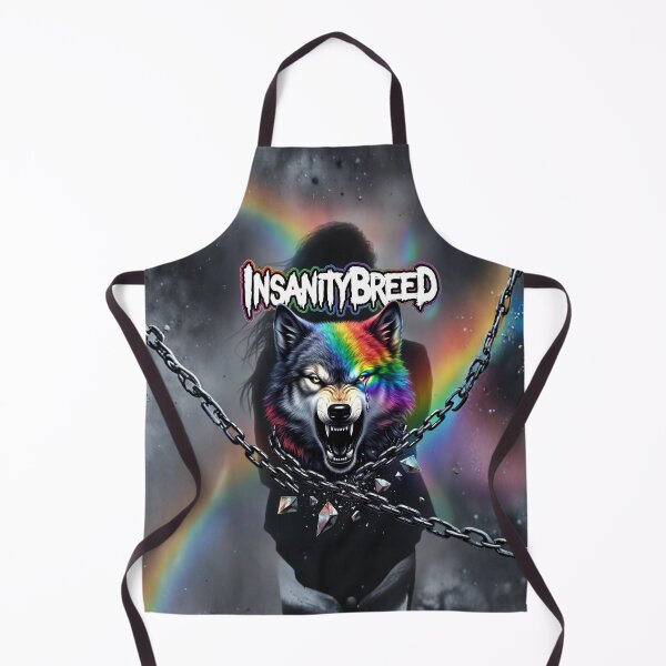Item preview, INSANITY BREED // RAINBOW FURY WOLF designed and sold by INSANITYBREED.
