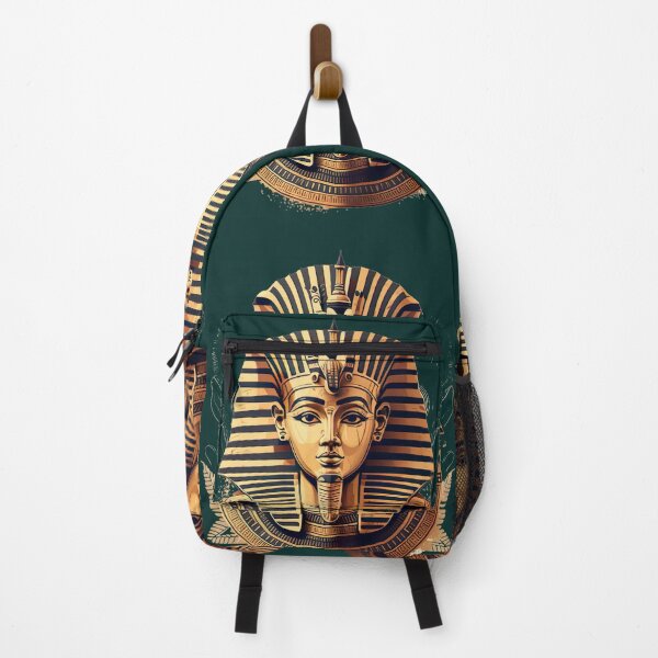 Item preview, Ancient Egypt Pyramids Nile Civilization Art Pharaoh Golden Mask - Ancient Egyptian Civilization Art designed and sold by NileAncient.