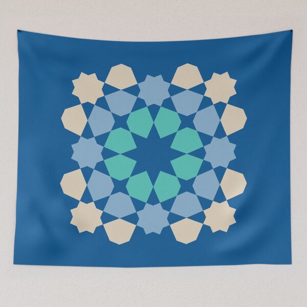 Item preview, Turquoise Tranquility Tile designed and sold by Kiwi Art.