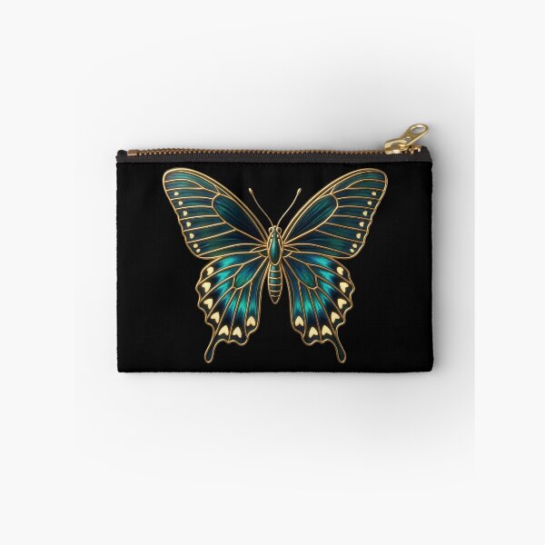 Item preview, The Iridescent Aristocrat: Art Nouveau Pipevine Swallowtail (Battus philenor) designed and sold by FreiherrPK.