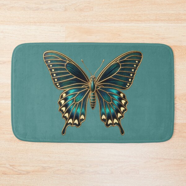 Item preview, The Iridescent Aristocrat: Art Nouveau Pipevine Swallowtail (Battus philenor) designed and sold by FreiherrPK.