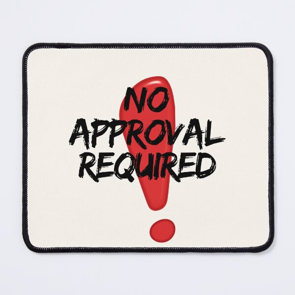 Item preview, No Approval Required – Red Bold Typography Statement designed and sold by Magic Love Art Print.
