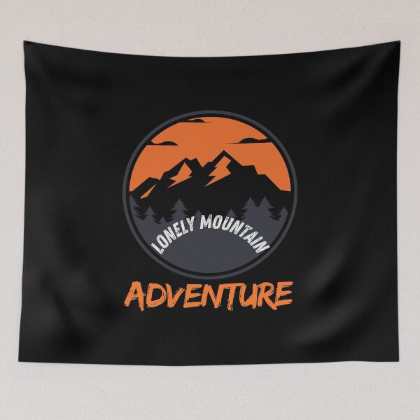 Item preview, Mountain Landscape - Lonely Mountain - Fantasy Kids T-Shirt designed and sold by SkyTrailKin.