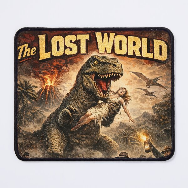 Item preview, The Lost World 1925 Classic Movie Poster designed and sold by Retr0Tshirts.