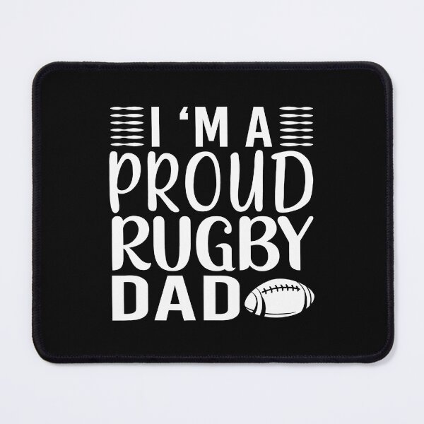Item preview, I’m a Proud Rugby Dad Funny Rugby Lover Quote designed and sold by GabrieSketcham.