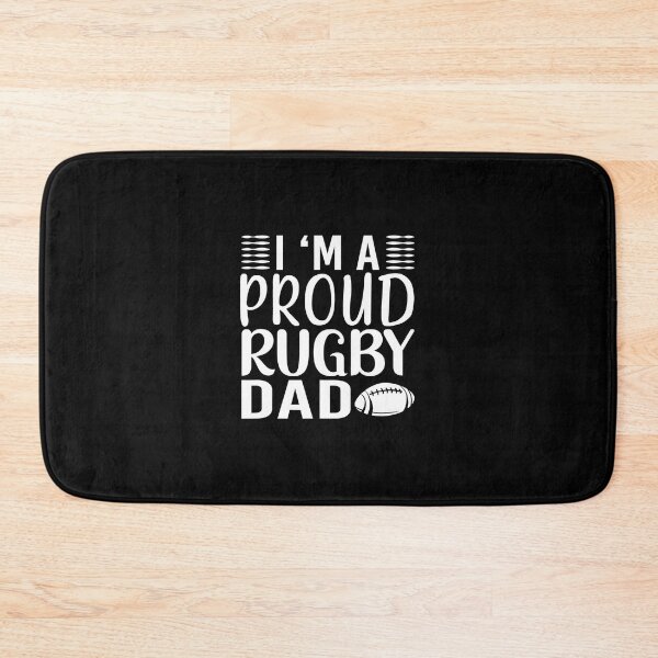 Item preview, I’m a Proud Rugby Dad Funny Rugby Lover Quote designed and sold by GabrieSketcham.