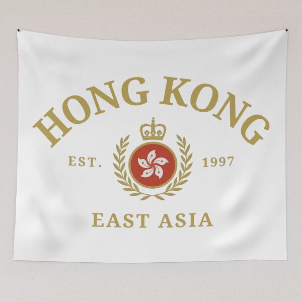 Item preview, Vintage Hong Kong Collegiate Crest Design designed and sold by Shopeon Designs.