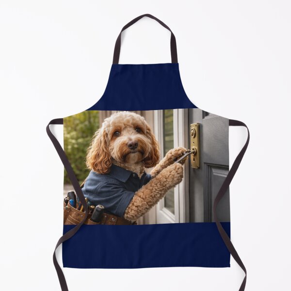 Item preview, Cockapoo Locksmith Picking Door Lock designed and sold by Paul Thompson Photography.