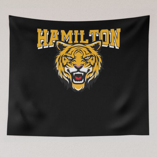Aperçu de l'œuvre Les Tiger-Cats de Hamilton créée et vendue par Alpha-Side.