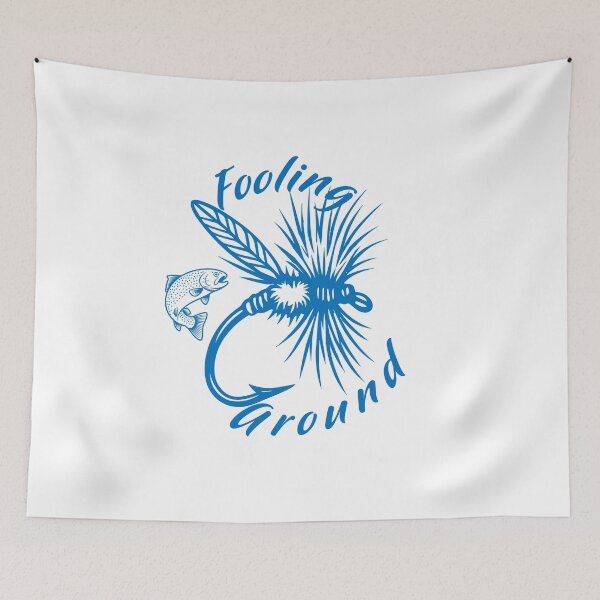 Item preview, Fooling around "Trout" graphic illustration Fly Fishing designed and sold by Art-Horizon.