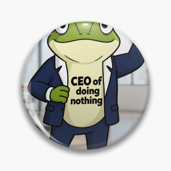 Item preview, Funny frog CEO of doing nothing designed and sold by EpicBoing.