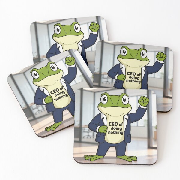 Item preview, Funny frog CEO of doing nothing designed and sold by EpicBoing.